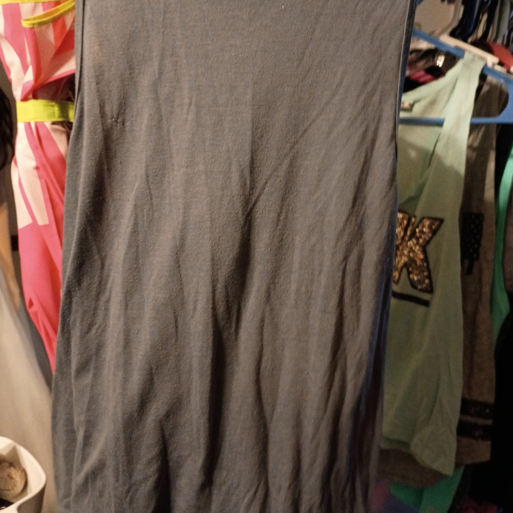 Victoria's Secret Gray Muscle Tee
